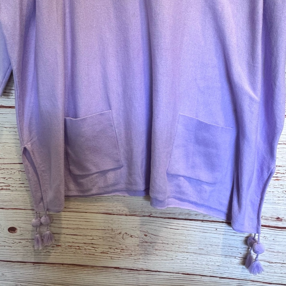 Lilly Pulitzer Elba Sweater in Lilac Freesi Sz XL - Picture 7 of 12